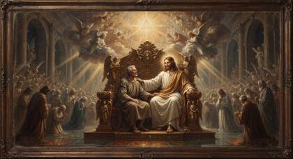 Sitting with Christ on His Throne