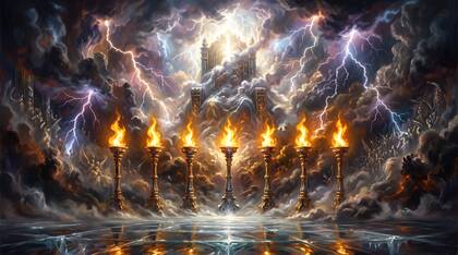Thunder and the Seven Torches Before the Throne