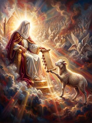 The Lamb Takes the Scroll