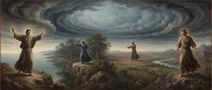 Four Angels Restraining the Four Winds