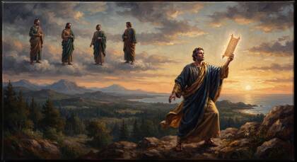The Angel Ascending from the East with the Seal of God