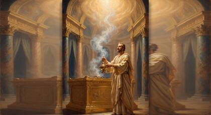 The Angel with the Golden Incense Burner