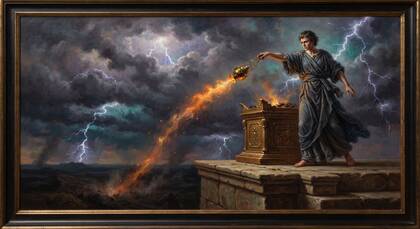 Fire from the Altar Hurled to the Earth