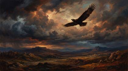 The Eagle's Warning of the Three Woes