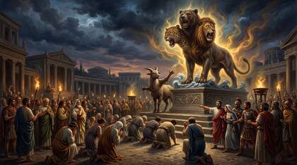 The Image of the Beast Given Breath and Speech