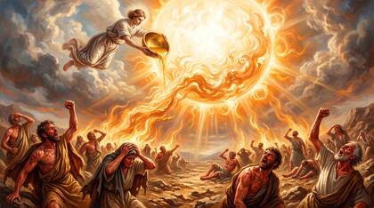 The Fourth Bowl, the Sun Scorches the People