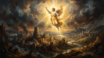 The Mighty Angel Announces Babylon's Fall